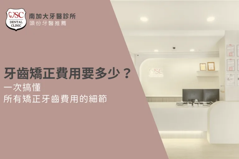 牙齒矯正費用要多少?一次搞懂所有矯正牙齒費用的細節 7 orthodontics guide 3